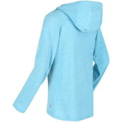Regatta Maelys Coolweave Jersey Hoody in Blue