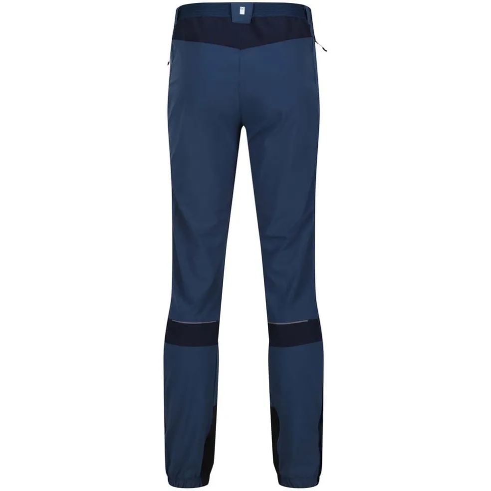 Regatta Mountain III Active Stretch Trousers in blue navy
