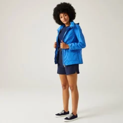 Regatta Navassa Long Windbreaker Jacket in Blue