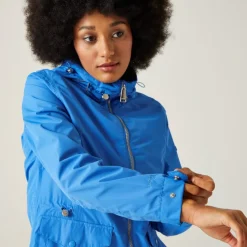 Regatta Navassa Long Windbreaker Jacket in Blue