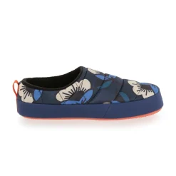 Regatta Orla Kiely Tent Mule Quilted Slippers in Navy