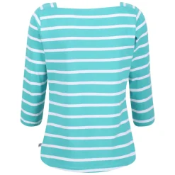Regatta Polexia Cotton 3/4 Top in Turquoise