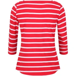 Regatta Polexia Cotton 3/4 Top in red white