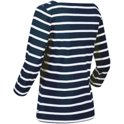 Regatta Polexia Cotton 3/4 Top in Navy-White