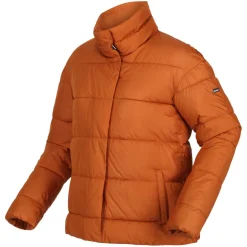 Regatta Raegan Padded Insulated Jacket in Orange