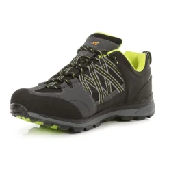 Regatta Samaris Low Top Waterproof Walking Sneakers in Black