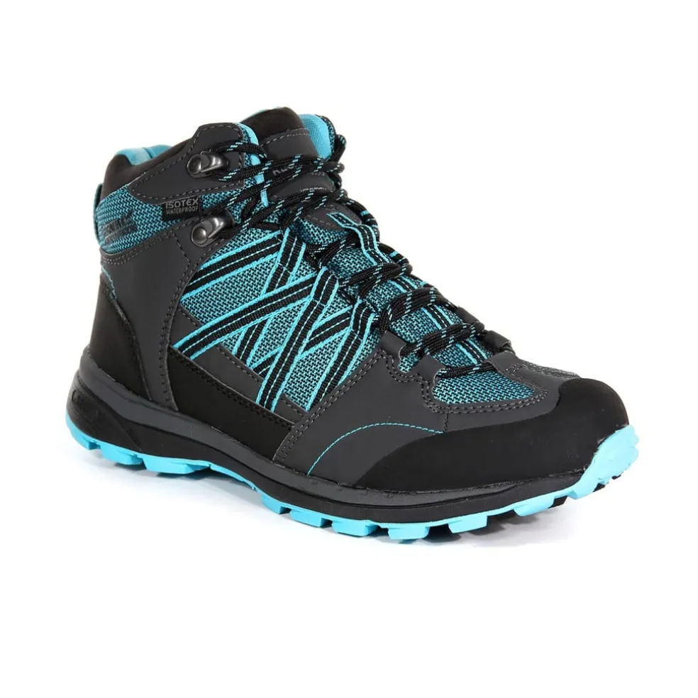 Regatta Samaris Mid Hiking Boots in Blue