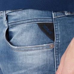 Replay Hyperflex Anbass Slim Jeans in Blue
