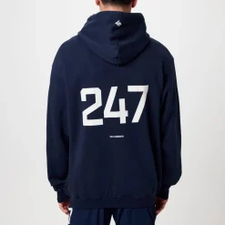 Represent 247 247 Oversized Hoodie in Blue