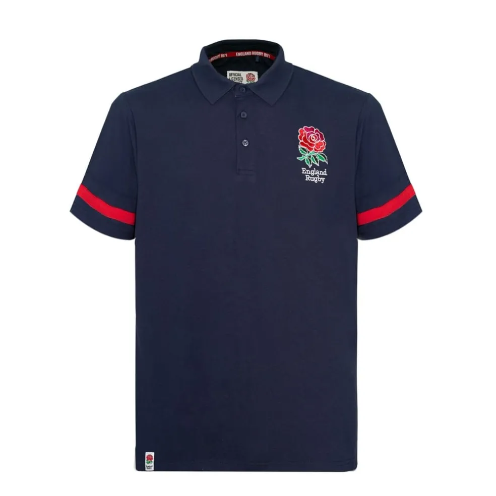 RFU England Core Polo Shirt Adults in Blue