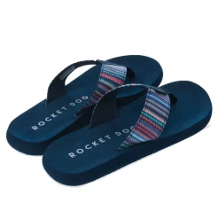 Rocket Dog Adios Stark Flip Flops in Navy