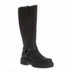 Rocket Dog Becca Platform Knee High Boots in Black