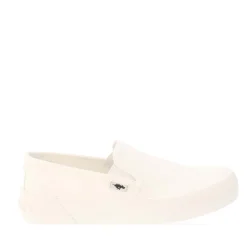 Rocket Dog Cheery Slip-on Canvas Trainers in White