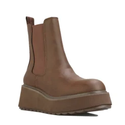 Rocket Dog Heyday Platform Chelsea Boots in Brown