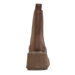 Rocket Dog Heyday Platform Chelsea Boots in Brown
