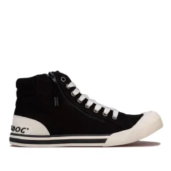 Rocket Dog Jazzin Hi Canvas Pumps in Black