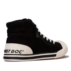 Rocket Dog Jazzin Hi Canvas Pumps in Black