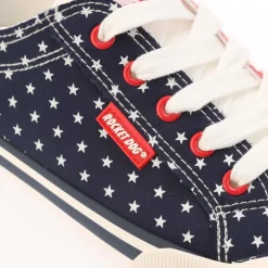 Rocket Dog Jazzin Spangle Banner Pumps in Red navy