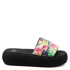 Rocket Dog Splash Bahama Flatform Slide Sandals in Black