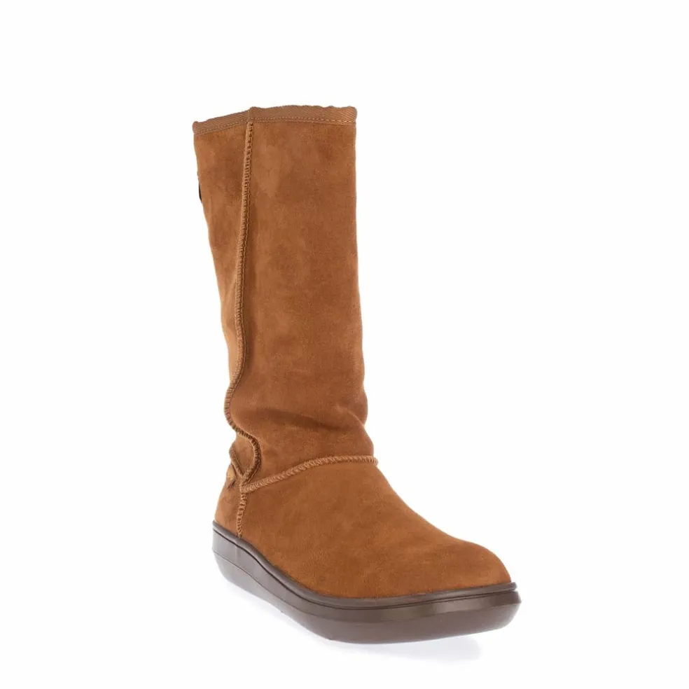 Rocket Dog Sugar Daddy Suede Winter Boots in Chestnut