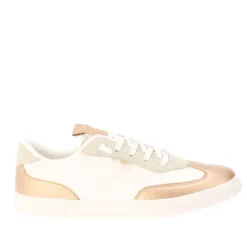 Rocket Dog Zap Trainers in White gold