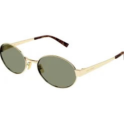 Saint Laurent 692 Sl Sunglasses in Gold