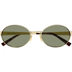 Saint Laurent 692 Sl Sunglasses in Gold