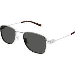 Saint Laurent 741 Sunglasses in Silver