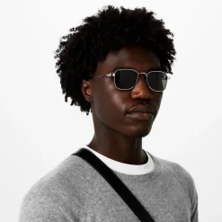 Saint Laurent 741 Sunglasses in Silver