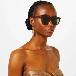 Saint Laurent Laurent Sunglasses Sl 474 in Green