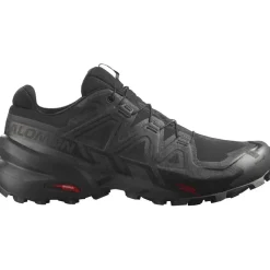 Salomon Mens Speedcross 6 Goretex Trail Running Shoes in Black