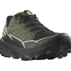 Salomon Mens Thundercross Gore Tex Trail Running Shoes in Green