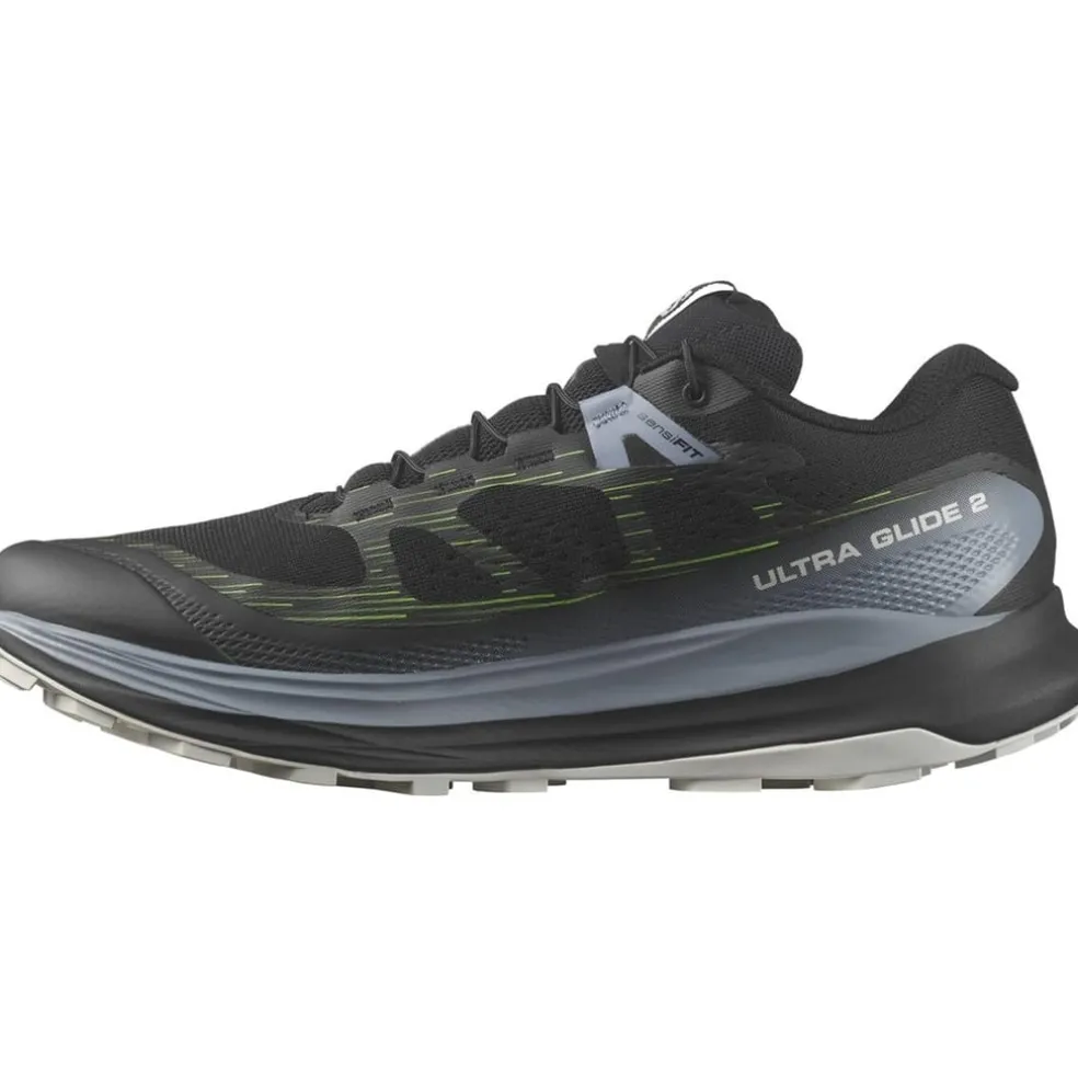 Salomon Mens Ultra Glide 2 Trail Running Shoes in Black