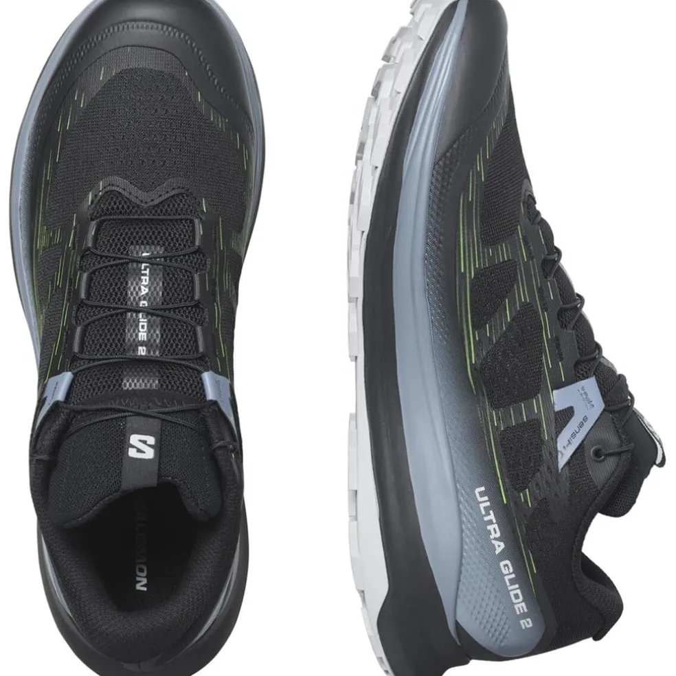 Salomon Mens Ultra Glide 2 Trail Running Shoes in Black
