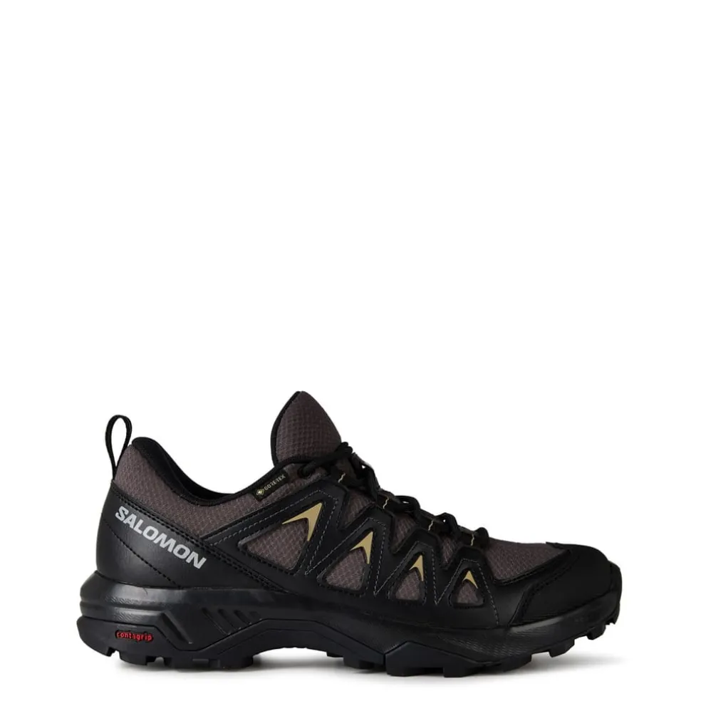 Salomon Mens X Braze GorE-Tex Walking Shoe in Grey