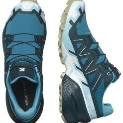 Salomon Womens Speedcross 6 Trail Running Shoes in Blue