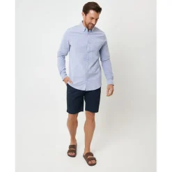 Saltwell Shirt Lslv in Blue