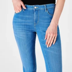 Sartoria Tramarossa Bianca Capri Jeans in Blue