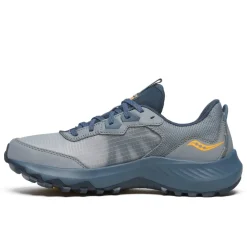 Saucony Aura Trail Goretex Low Top Sneakers in Grey