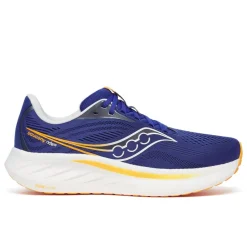 Saucony Mens Ride 18 Running Shoes in Blue