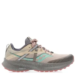 Saucony Womens Ride 15 Running Shoes in Brown