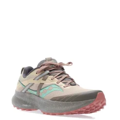 Saucony Womens Ride 15 Running Shoes in Brown