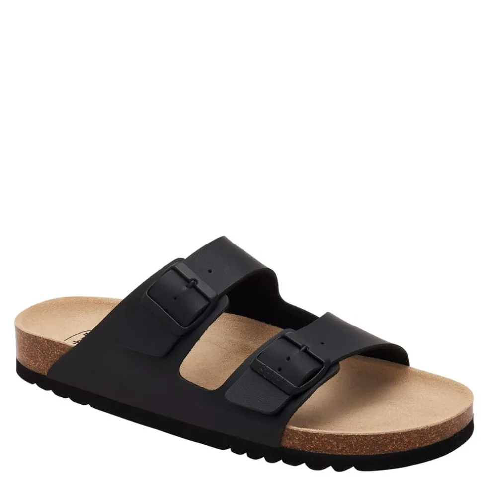 Scholl Andrea Flatform Sandals in Black