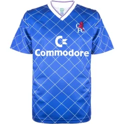 Score Draw Chelsea Football Club 1988 RetrOvershirtt Adults in Blue