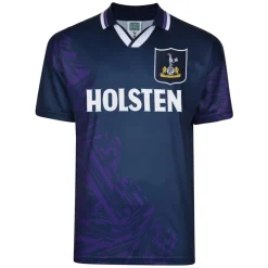 Score Draw Tottenham Hotspur Retro Away Shirt 94 Adults in Purple