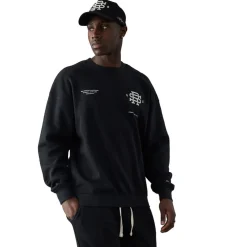 Series 55 Vitels Logo Crewneck Sweatshirt in Black