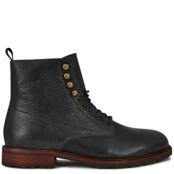 Shoe The Bear York Lace Leather Boots in Black