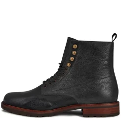 Shoe The Bear York Lace Leather Boots in Black
