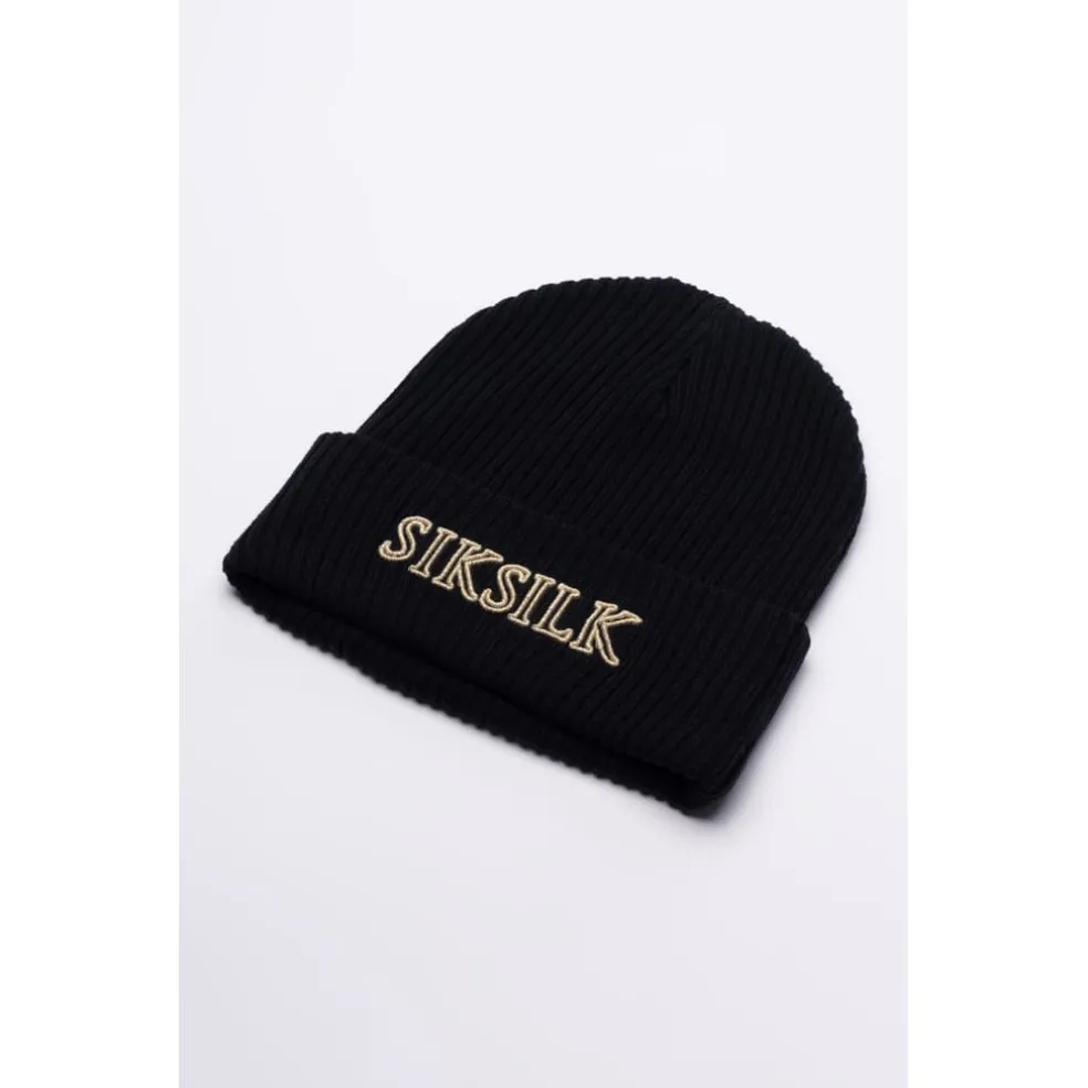 SikSilk Core Beanie in Black