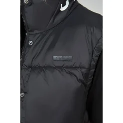 SikSilk Cropped Gilet in Black